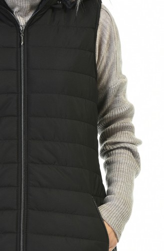 Gilet Sans Manches Noir 5136-04