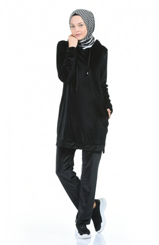 Black Tracksuit 9124-01