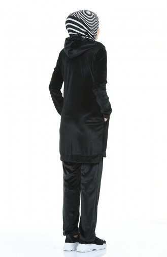 Black Tracksuit 9124-01