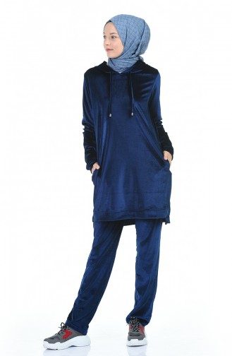 Navy Blue Trainingspak 9124-03