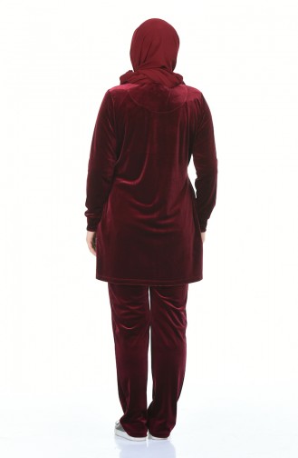 Claret Red Tracksuit 1930-02