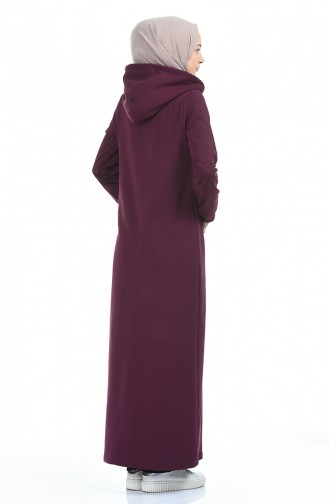 Plum Abaya 9096-03