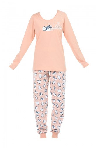 Salmon Pyjama 709043-01