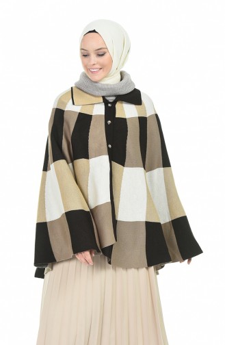 Ponchos Couleur Brun 1004B-01