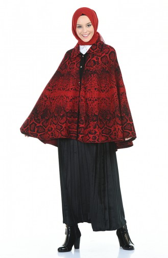 Red Poncho 1004C-03