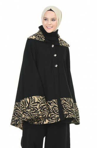 Black Poncho 1004E-04