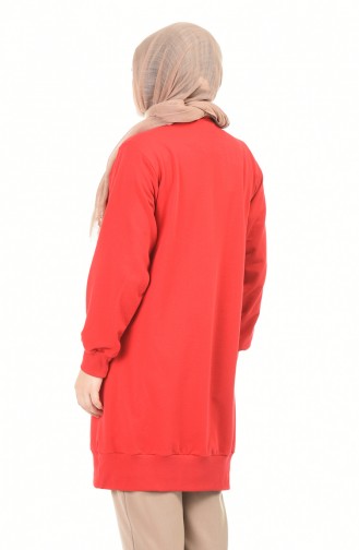 Sweatshirt Rouge 3241-01