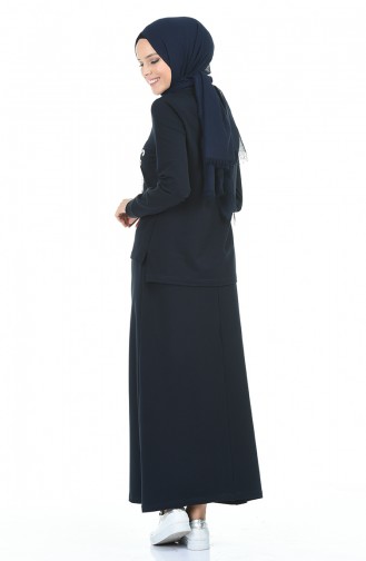 Navy Blue Suit 9120-02