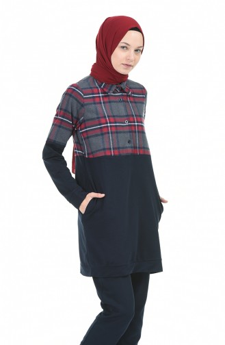 Sports Tunic Navy Blue 9123-02