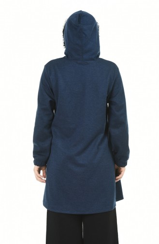 Navy Blue Tuniek 8021-03