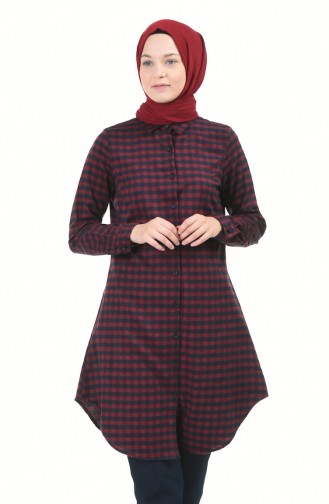 Ekose Tunik 2489-02 Bordo 2489-02