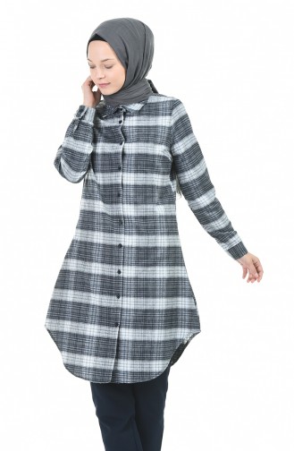 Ekose Tunik 2490-02 Gri 2490-02