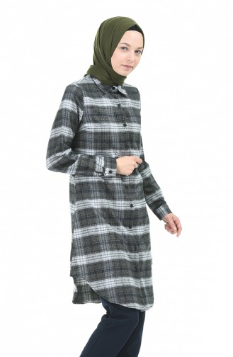 Ekose Tunik 2490-03 Haki 2490-03