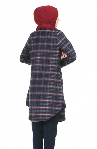 Ekose Tunik 2491-01 Bordo 2491-01