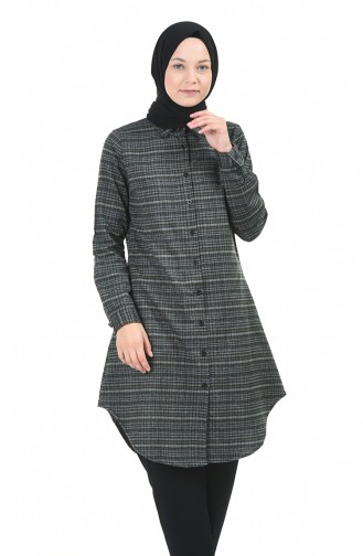 Ekose Tunik 6389-03 Haki