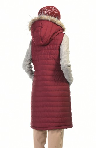 Gilet Sans Manches Bordeaux 5136-02