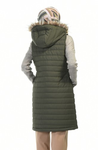 Khaki Gilet 5136-03