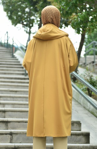 Bat Sleeve Seasonal Cape Mustard 8035-05