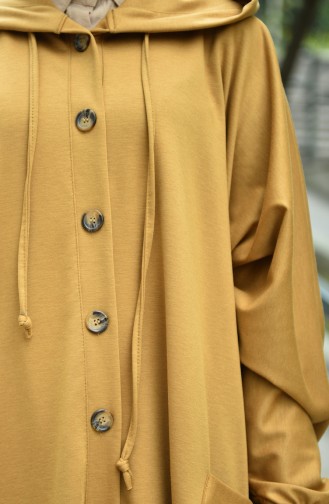 Bat Sleeve Seasonal Cape Mustard 8035-05