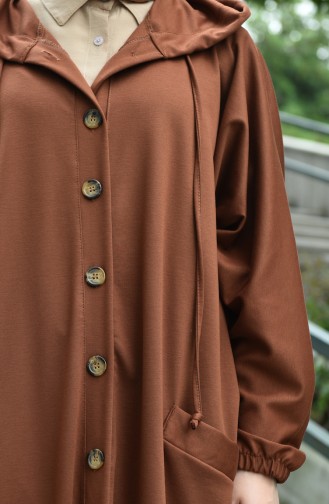 Bat Sleeve Seasonal Cape Brown 8035-03