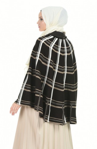 Ponchos Couleur Brun 1004D-01