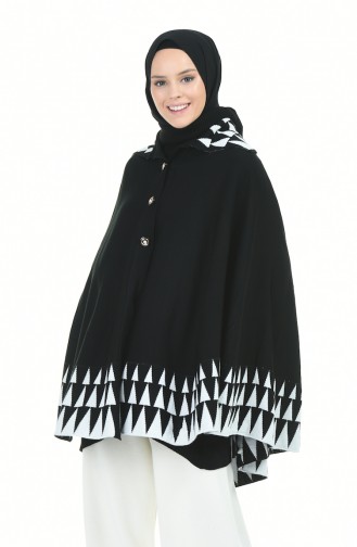 Ponchos Noir 1004F-02