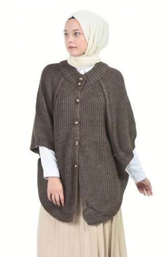 Brown Poncho 1005-02