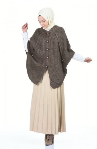 Brown Poncho 1005-02