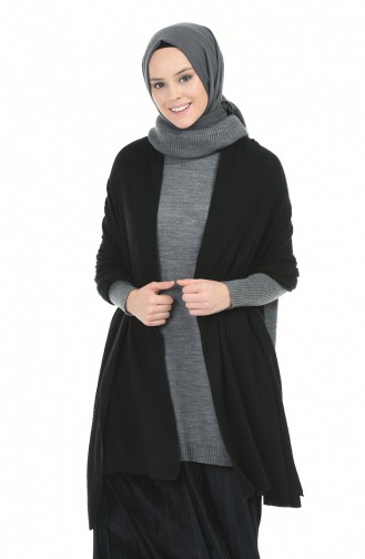 Black Poncho 1011-03