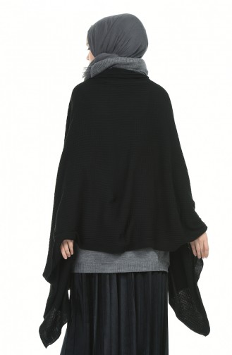 Black Poncho 1011-03