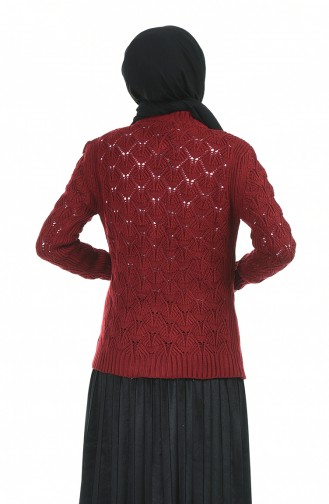 Claret red Vest 1071-06