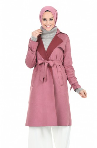 Cape aus Wildleder 0876-01 Puder Rosa 0876-01