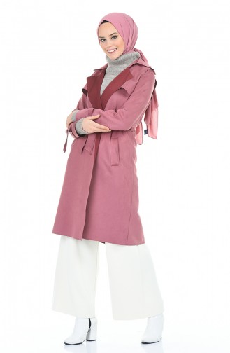 Cape aus Wildleder 0876-01 Puder Rosa 0876-01