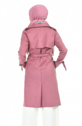 Cape aus Wildleder 0876-01 Puder Rosa 0876-01