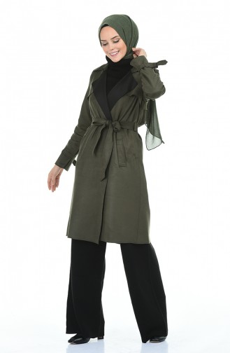 Cape aus Wildleder 0876-05 Khaki 0876-05