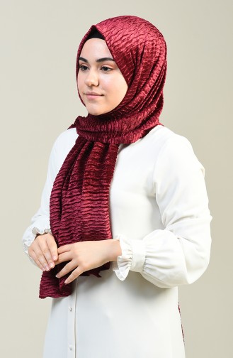 Claret Red Shawl 1056-01