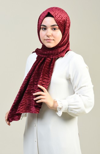 Claret Red Shawl 1056-01