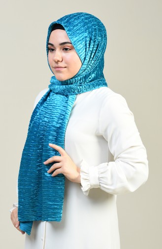 Turquoise Sjaal 1056-17