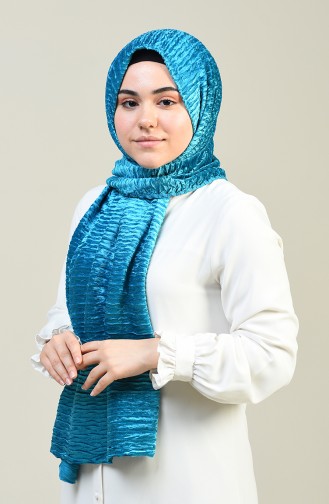 Turquoise Sjaal 1056-17