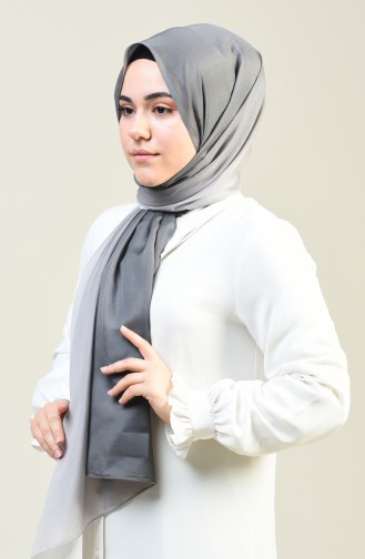 Patterned Cotton Shawl Smoky 95305-01