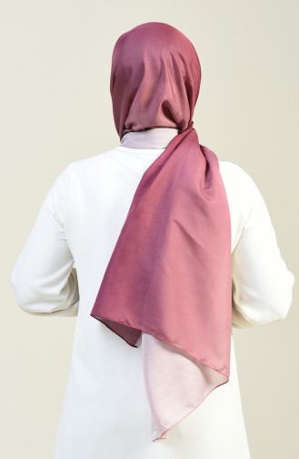 Patterned Cotton Shawl Cherry Color 95305-02