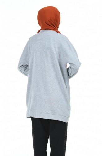 Sweatshirt Gris 1000-01