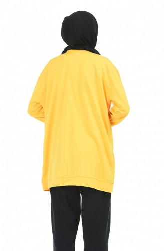 قميص رياضي أصفر 1000-06