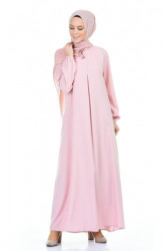 Robe Hijab Poudre 0552-08