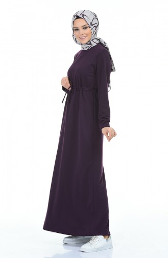 Purple Hijab Dress 1965-02