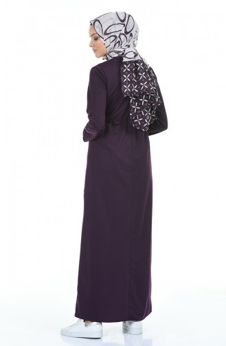 Purple Hijab Dress 1965-02