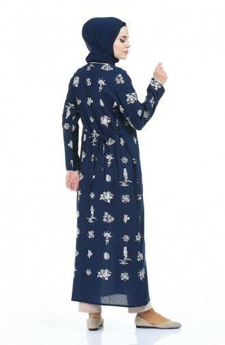 Navy Blue Tuniek 0210-01