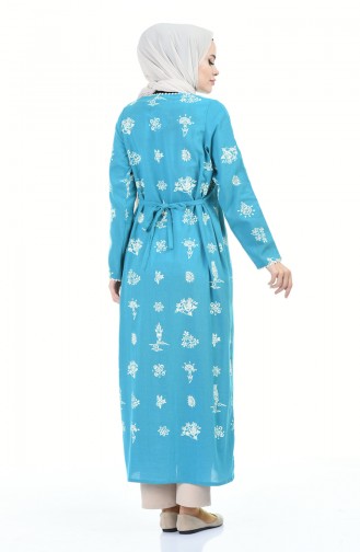 Turquoise Tuniek 0210-04