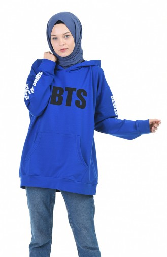 Sweatshirt Blue roi 1005-05