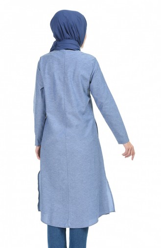 Navy Blue Tuniek 6384-11